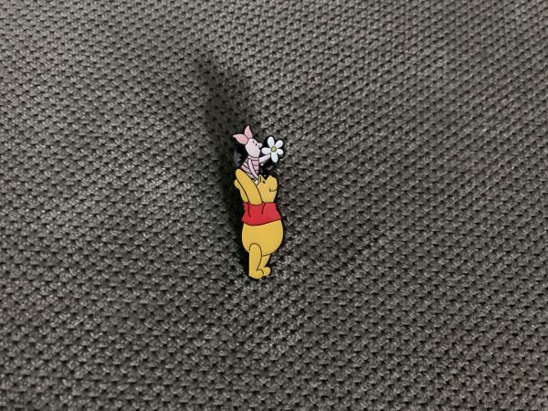 Winnie the Pooh Springtime Blind Box Enamel Pin - Pooh and Piglet with a Daisy