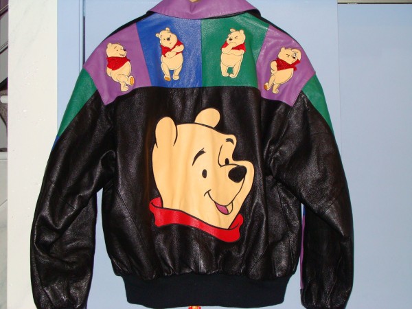 Winnie the Pooh Leather Jacket from the 90s.