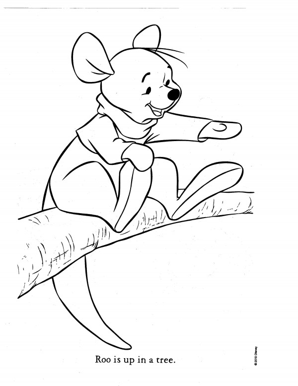 kanga winnie the pooh coloring pages - photo #26