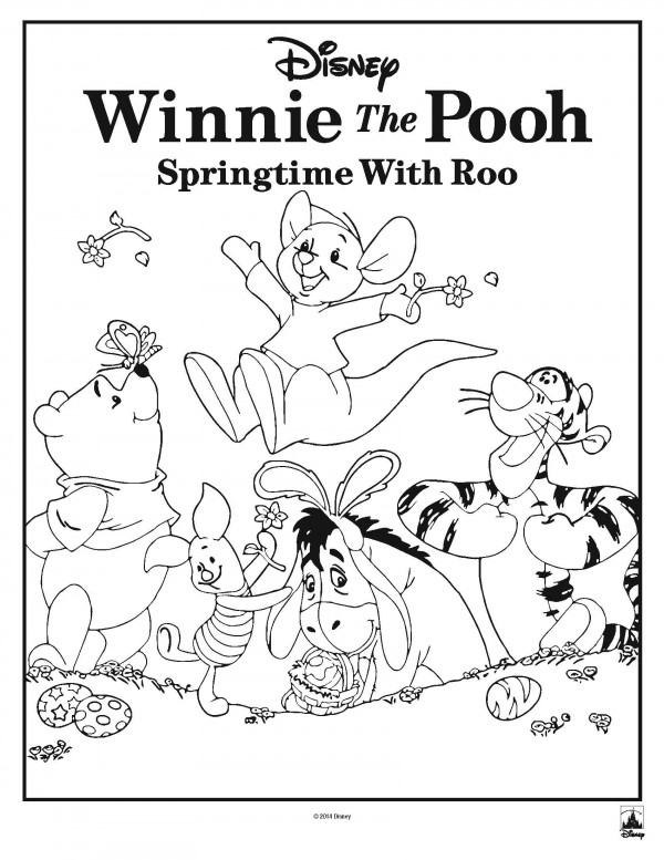 kanga winnie the pooh coloring pages - photo #35