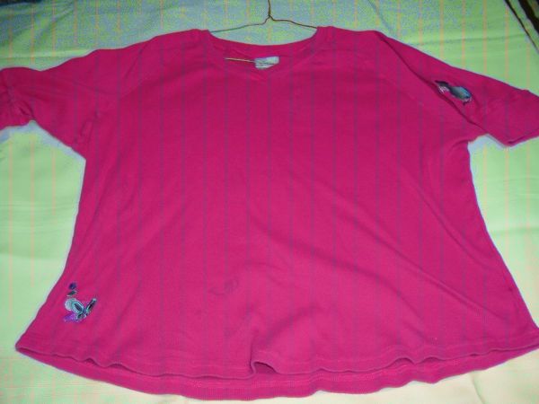 This is a great hot pink shirt with Eeyore - Nancy has one just like it.