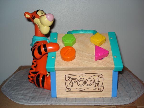 Tigger Bird House Sound Toy - much like 19855 but 904 has different color shaped that make the sounds