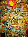 Photo of part of Deb Hoffmann's Guinness World Record Largest Winnie the Pooh Memorabilia collection 